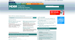 Desktop Screenshot of endoscopydevices.medicaldevices-business-review.com