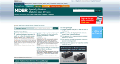 Desktop Screenshot of diabetescaredevices.medicaldevices-business-review.com