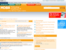 Tablet Screenshot of healthcareit.medicaldevices-business-review.com